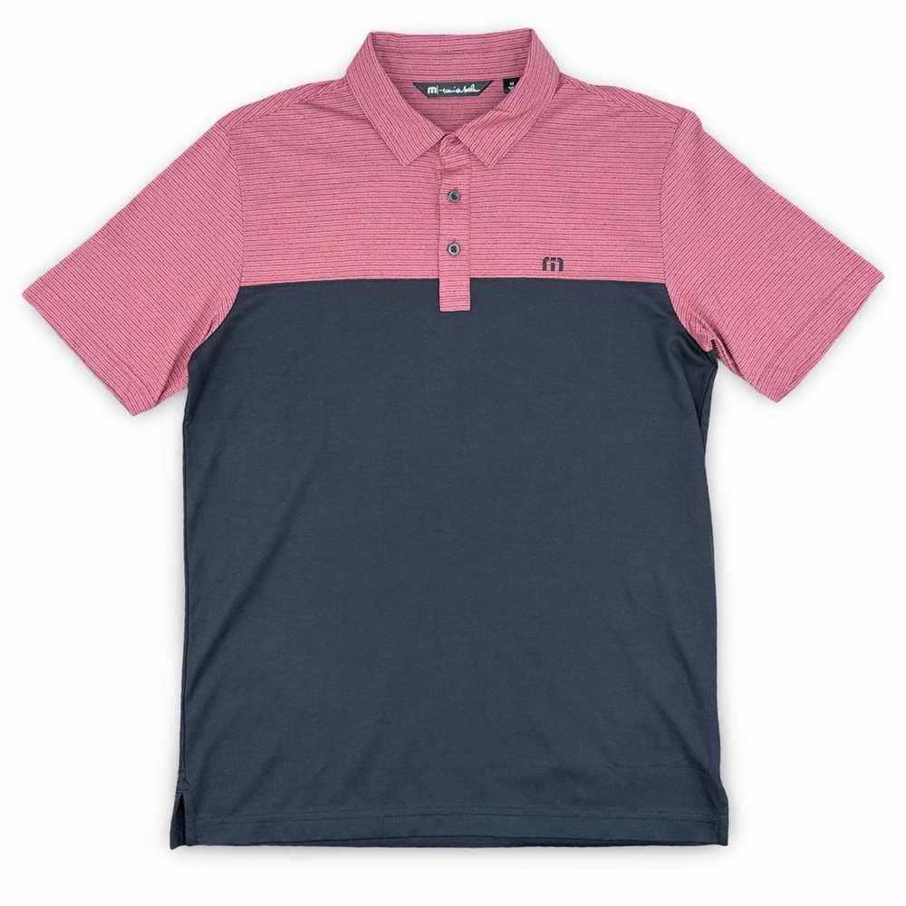 TRAVISMATHEW RIVERBANK GOLF POLO ROAN ROGUE Size Medium - Picture 5 of 12